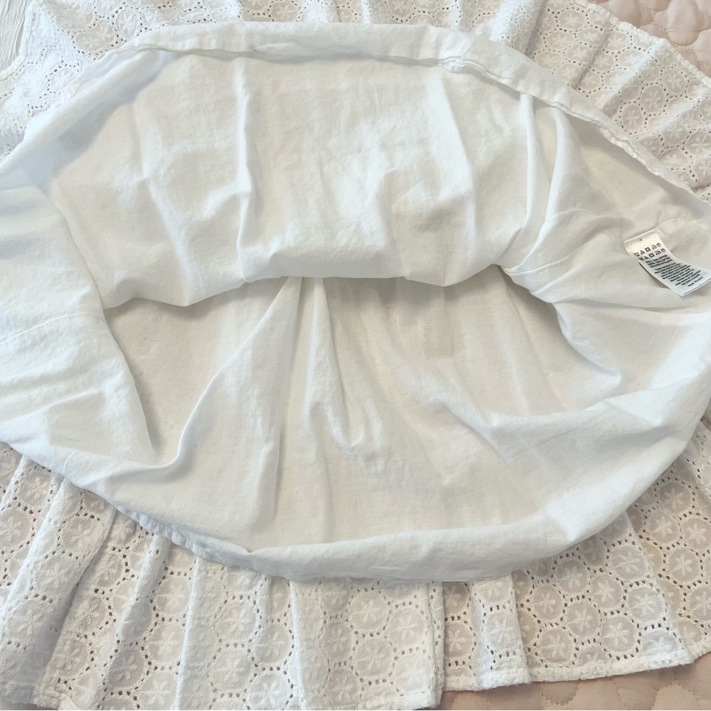 BEAUTIFUL Joie White Eyelet Spaghetti Strap Dress | Girls 5T - Picture 8 of 8